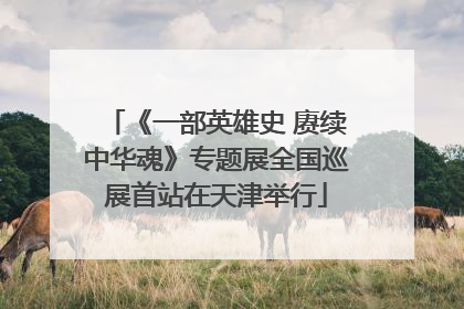 《一部英雄史 赓续中华魂》专题展全国巡展首站在天津举行