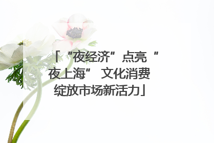 “夜经济”点亮“夜上海” 文化消费绽放市场新活力
