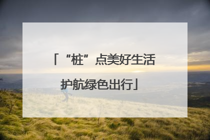 “桩”点美好生活 护航绿色出行