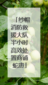 纱帽消防救援大队半小时高效处置商铺蛇患