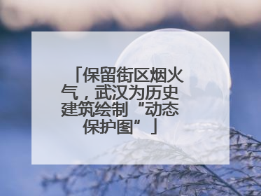 保留街区烟火气，武汉为历史建筑绘制“动态保护图”