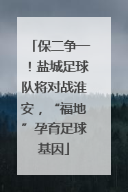 保二争一！盐城足球队将对战淮安，“福地”孕育足球基因
