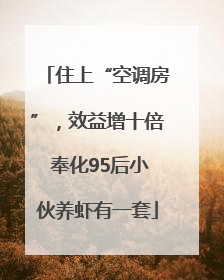 住上“空调房”，效益增十倍 奉化95后小伙养虾有一套