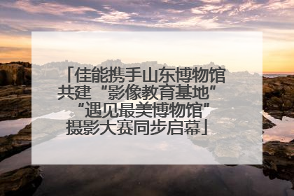佳能携手山东博物馆共建“影像教育基地” “遇见最美博物馆”摄影大赛同步启幕