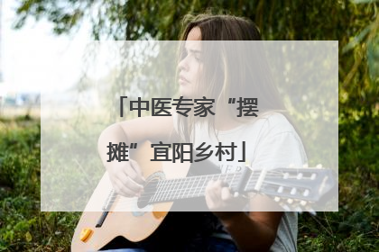 中医专家“摆摊”宜阳乡村