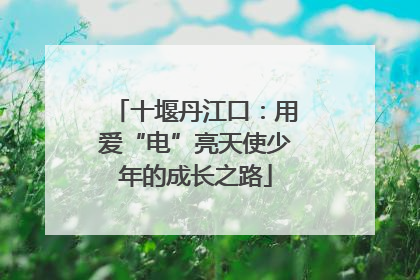 十堰丹江口：用爱“电”亮天使少年的成长之路