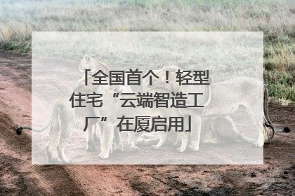 全国首个！轻型住宅“云端智造工厂”在厦启用
