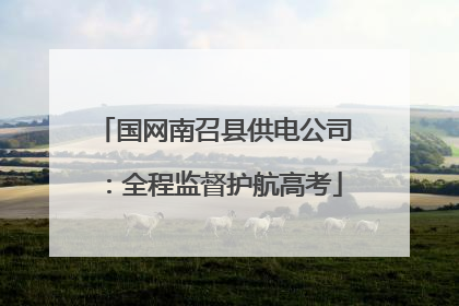 国网南召县供电公司：全程监督护航高考
