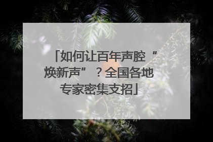 如何让百年声腔“焕新声”？全国各地专家密集支招