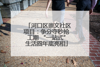 河口区崇文社区项目：争分夺秒抢工期 “一站式”生活圈年底亮相
