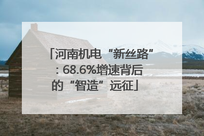 河南机电“新丝路”：68.6%增速背后的“智造”远征