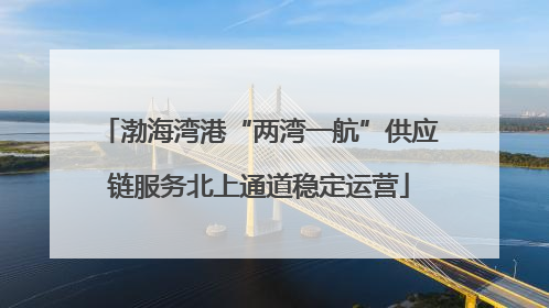 渤海湾港“两湾一航”供应链服务北上通道稳定运营