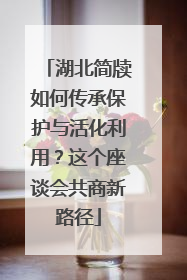 湖北简牍如何传承保护与活化利用？这个座谈会共商新路径