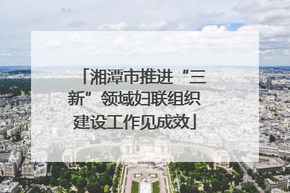 湘潭市推进“三新”领域妇联组织建设工作见成效