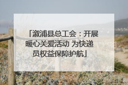 溆浦县总工会：开展暖心关爱活动 为快递员权益保障护航