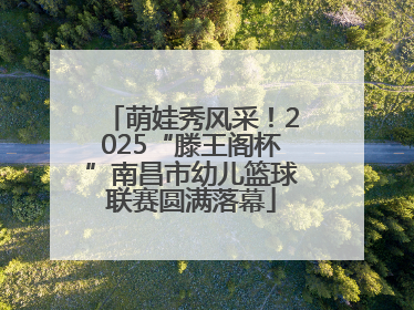 萌娃秀风采！2025“滕王阁杯”南昌市幼儿篮球联赛圆满落幕