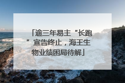 逾三年易主“长跑”宣告终止，海王生物业绩困局待解