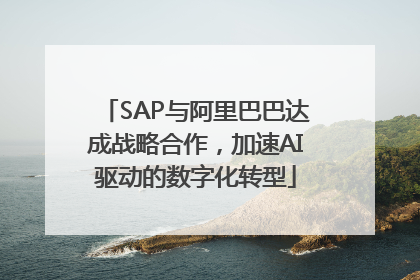 SAP与阿里巴巴达成战略合作，加速AI驱动的数字化转型